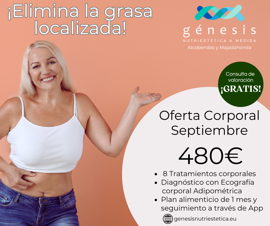 Oferta tratamientos corporales Septiembre